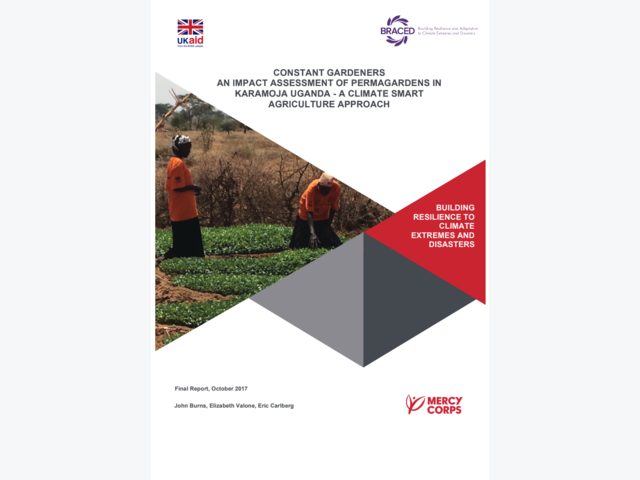 This report presents the results of an impact assessment of the BRACED program's permagarden activities.