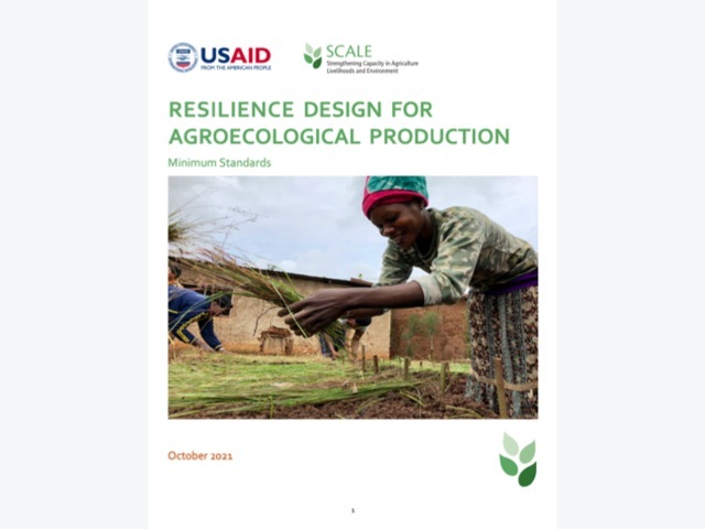 This technical guide provides an overview of eight minimum standards that apply to all RD site interventions.